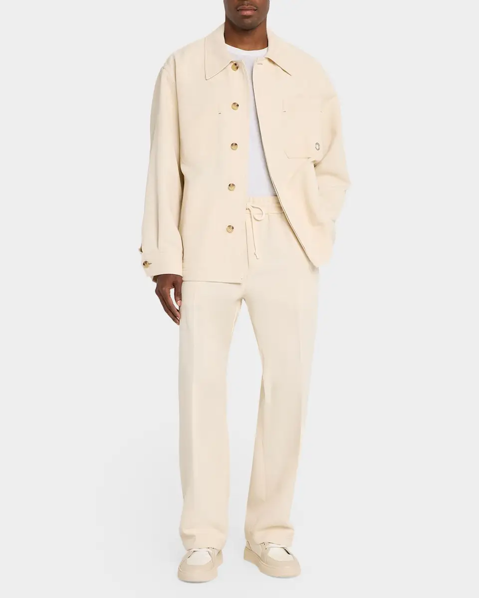 Helmut Lang Men's Sailor Straight-Leg Drawstring Pants | Thumbnail 2 Helmut Lang Men's Sailor Straight-Leg Drawstring Pants | Thumbnail 2