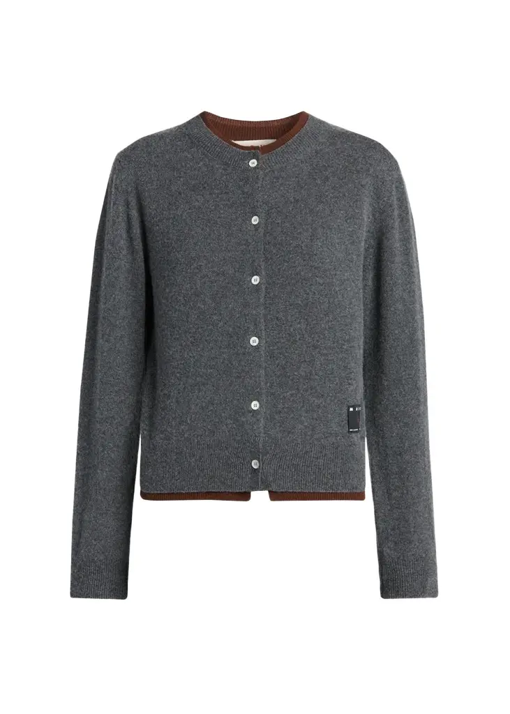 Marni Cashmere Double-Trim Cardigan | Image 1 Marni Cashmere Double-Trim Cardigan | Image 1
