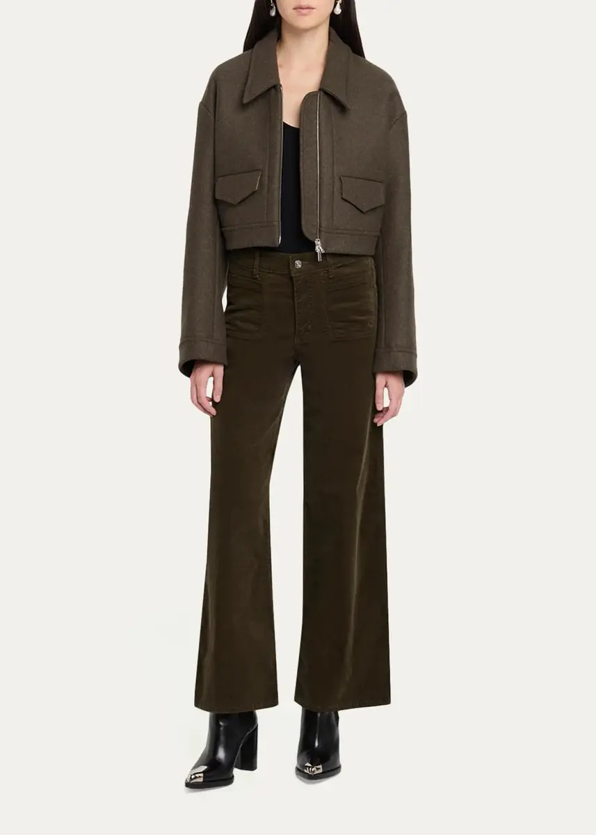 Frame Le Slim Palazzo Modernist Pocket Corduroy Jeans | Thumbnail 2 Frame Le Slim Palazzo Modernist Pocket Corduroy Jeans | Thumbnail 2