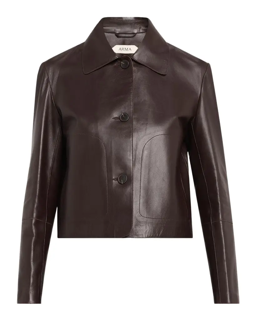 ARMA Emy Buttery Leather Jacket | Image 1 ARMA Emy Buttery Leather Jacket | Image 1
