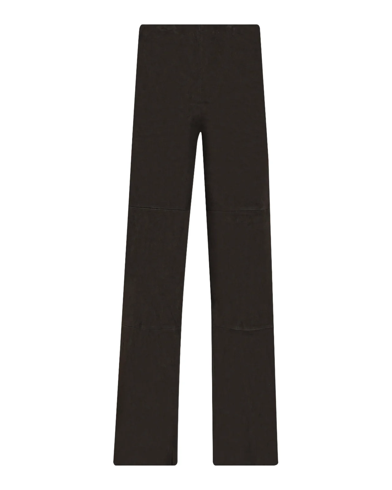 ARMA KARINA Leather Straight-Leg Pants