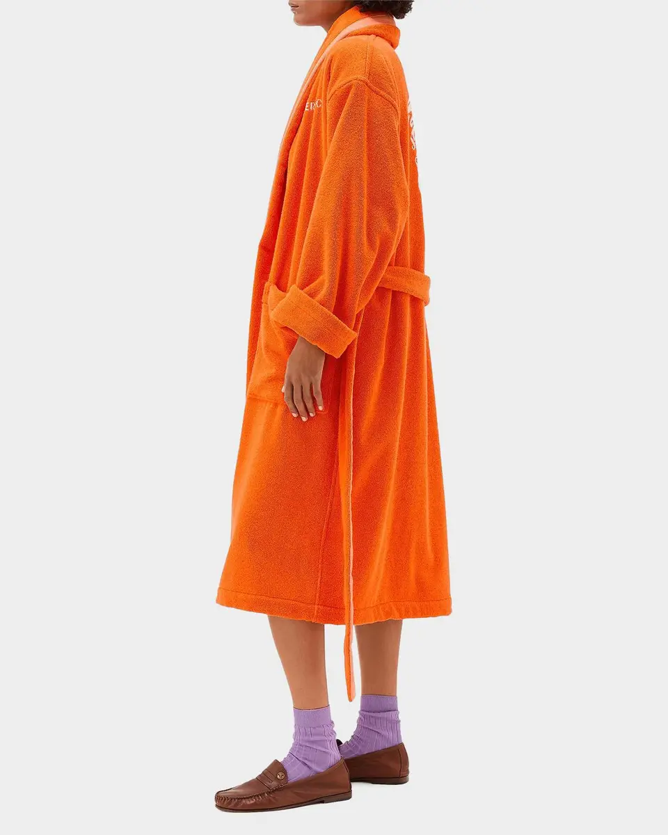 Versace Men's Medusa Jacquard Terry Bathrobe | Thumbnail 3