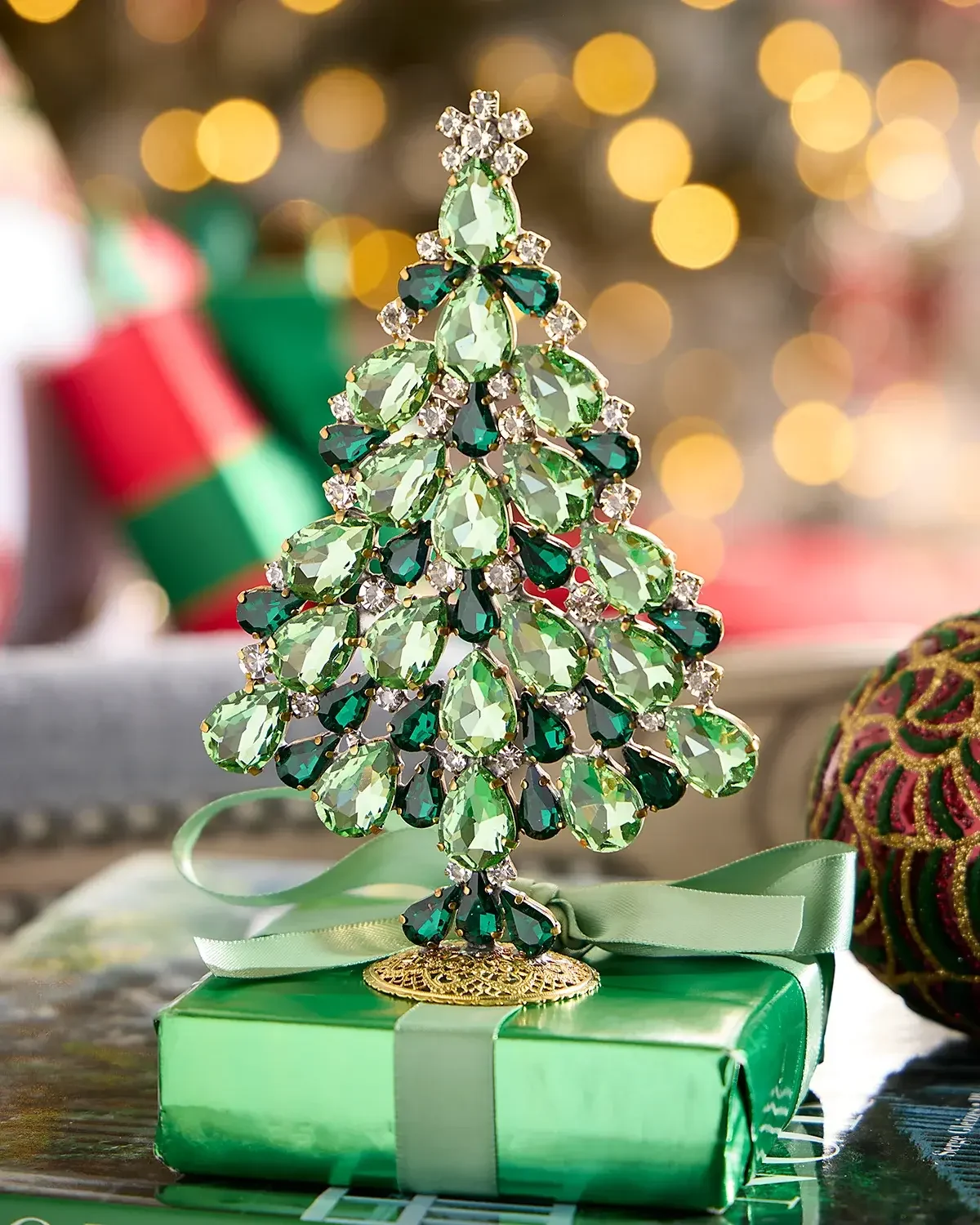 Exclusive Delightful Crystal Christmas Tree Decoration