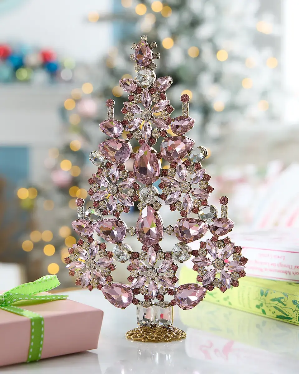 Neiman Marcus Wonderous Crystal Christmas Tree Decoration | Image 1 Neiman Marcus Wonderous Crystal Christmas Tree Decoration | Image 1