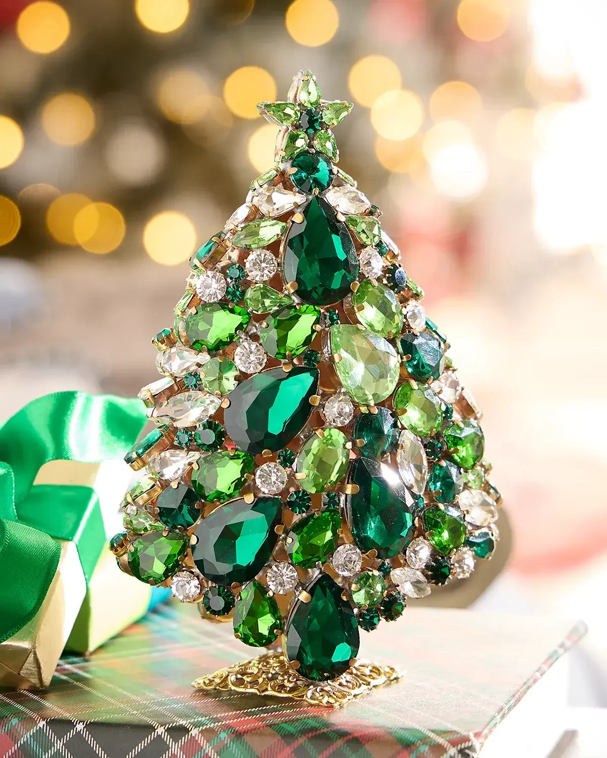 Exclusive 3D Magical Star Crystal Christmas Tree Decoration
