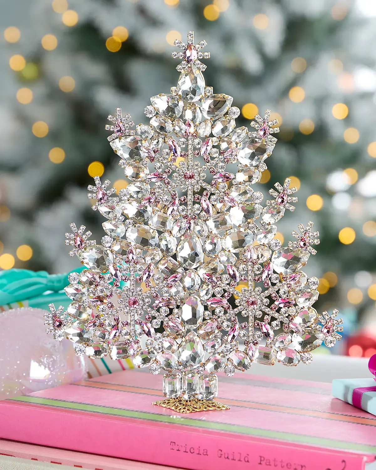 Exclusive Winter Wonderland Crystal Christmas Tree Decoration