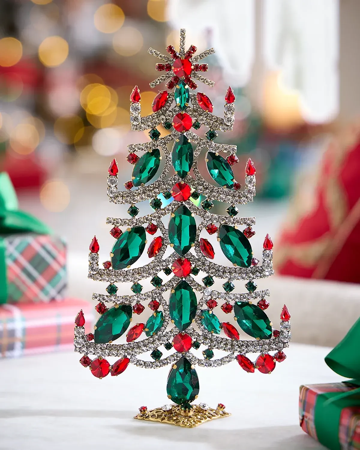 Exclusive Bethlehem Crystal Christmas Tree Decoration