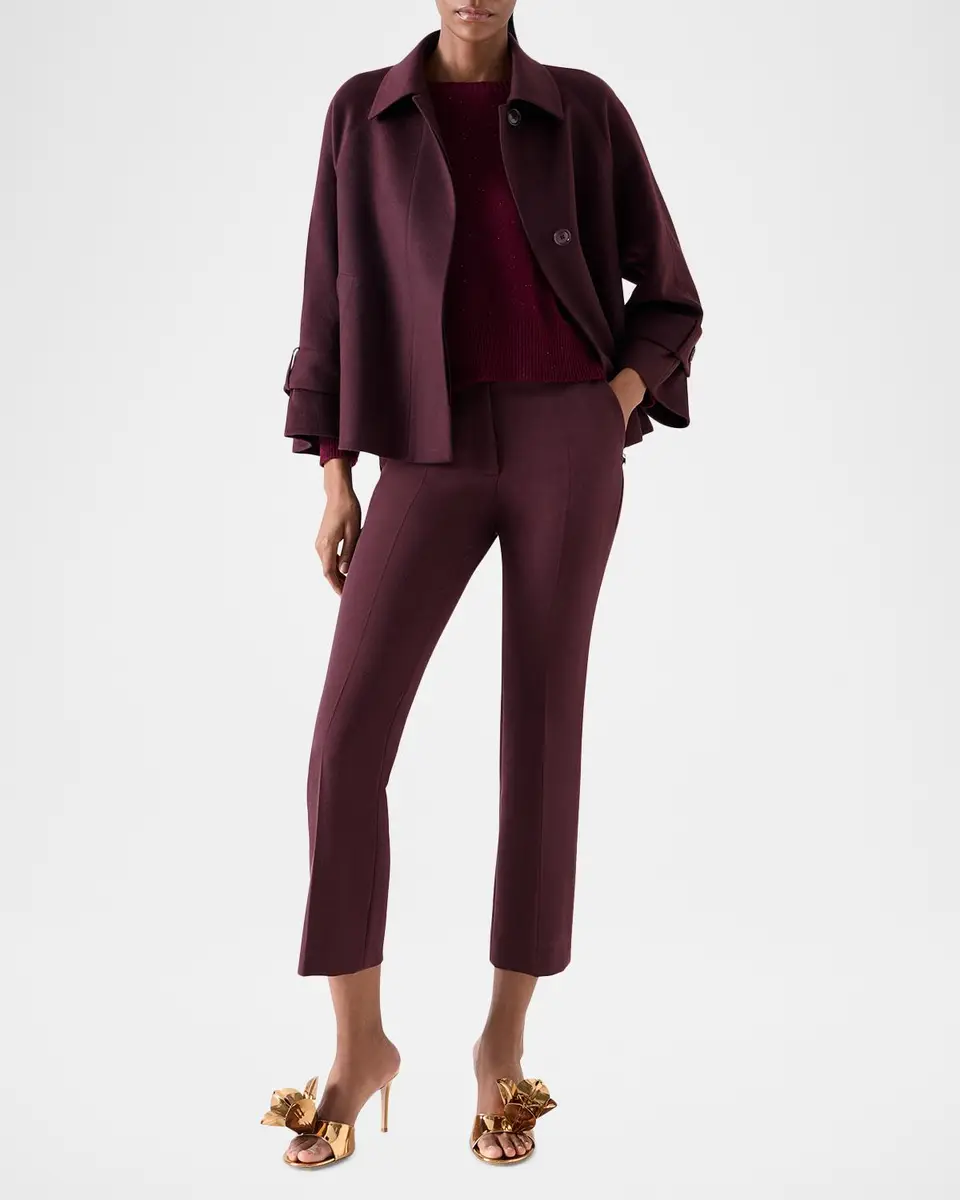 Akris Alisa Cashmere Buttoned Jacket | Thumbnail 2 Akris Alisa Cashmere Buttoned Jacket | Thumbnail 2