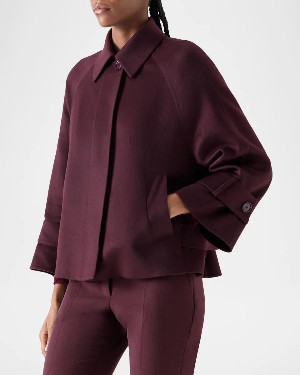 Akris Alisa Cashmere Buttoned Jacket | Thumbnail 6 Akris Alisa Cashmere Buttoned Jacket | Thumbnail 6