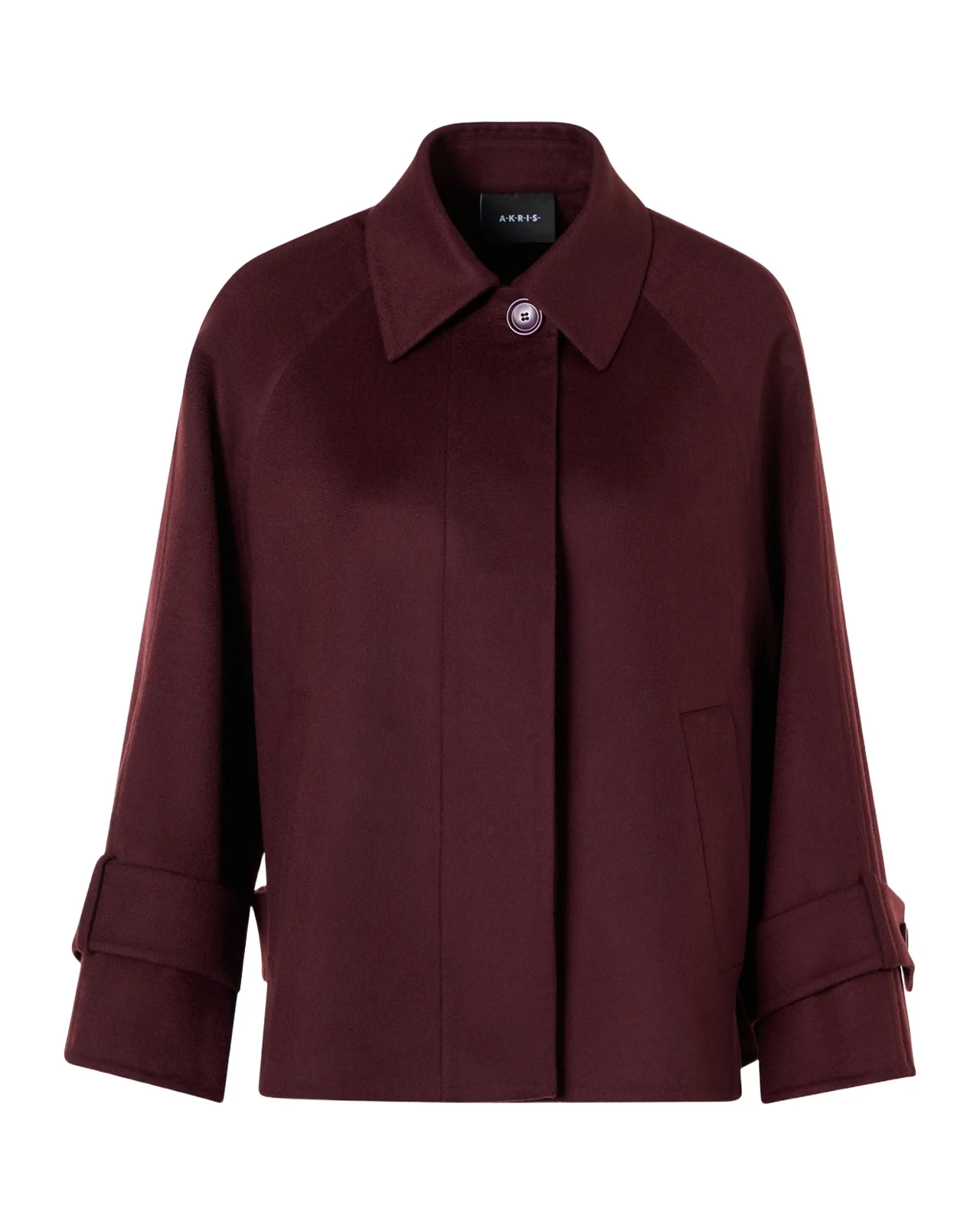 Akris Alisa Cashmere Buttoned Jacket