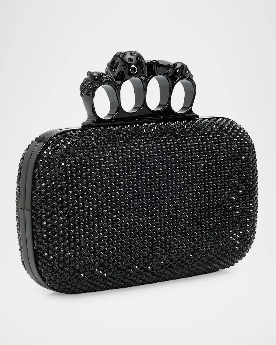 Alexander McQueen Skull Embellished Leather Clutch | Thumbnail 3 Alexander McQueen Skull Embellished Leather Clutch | Thumbnail 3