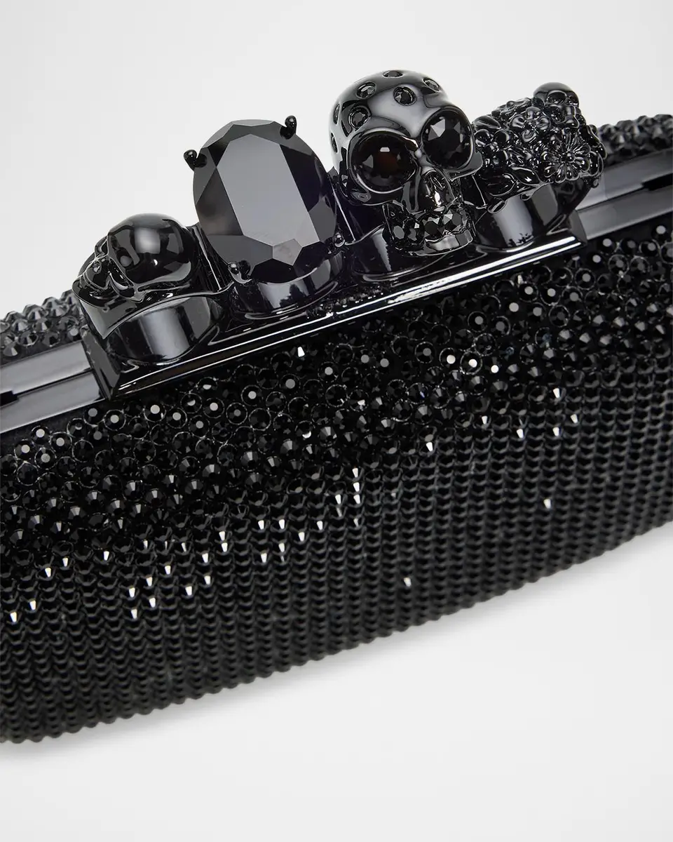 Alexander McQueen Skull Embellished Leather Clutch | Thumbnail 6 Alexander McQueen Skull Embellished Leather Clutch | Thumbnail 6