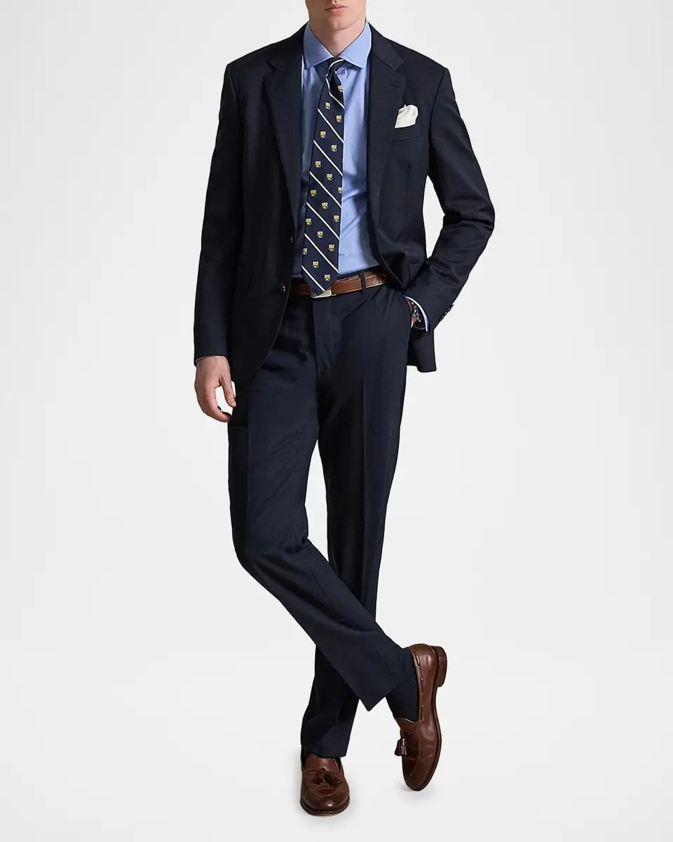 Polo Ralph Lauren Men's Custom Fit Poplin Shirt | Thumbnail 2 Polo Ralph Lauren Men's Custom Fit Poplin Shirt | Thumbnail 2