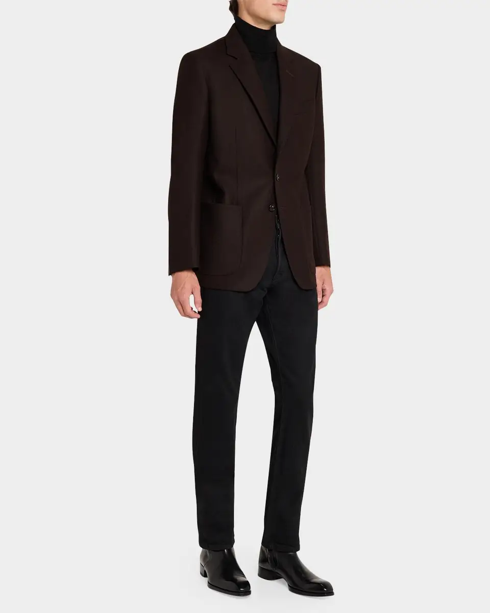 Tom Ford Men's Wool Single-Breasted Sport Coat | Thumbnail 2 Tom Ford Men's Wool Single-Breasted Sport Coat | Thumbnail 2