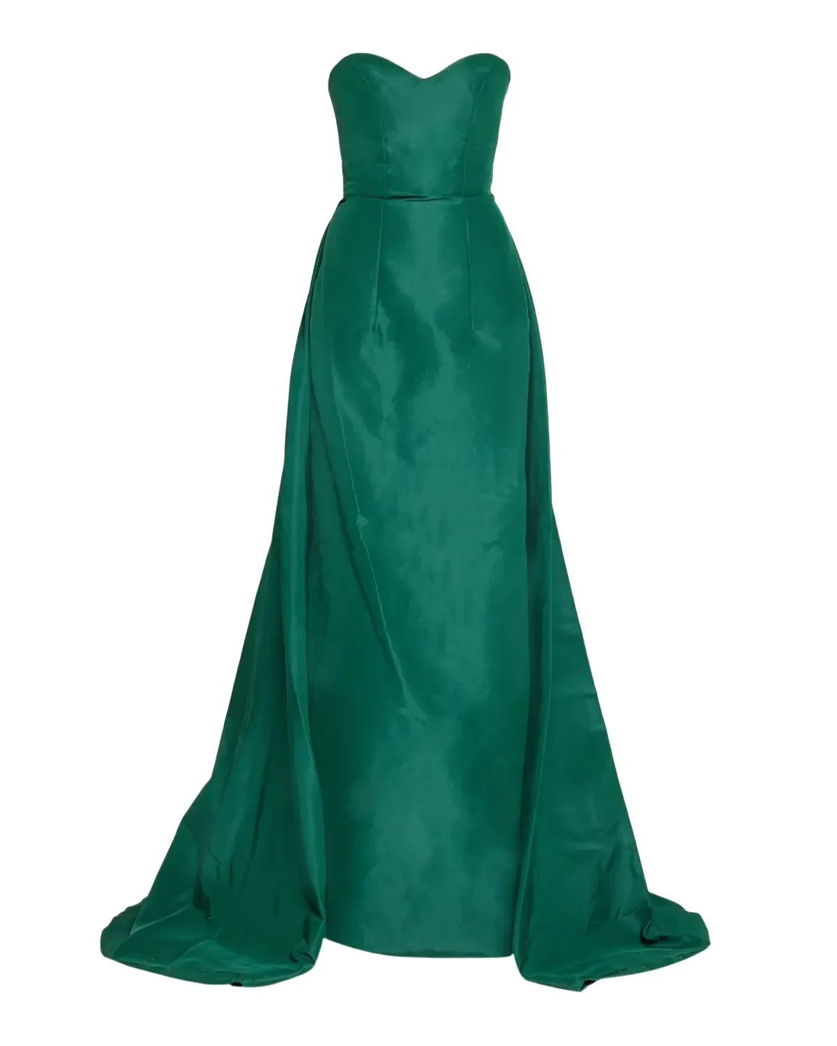 Strapless Silk Faille Overskirt Gown Strapless Silk Faille Overskirt Gown
