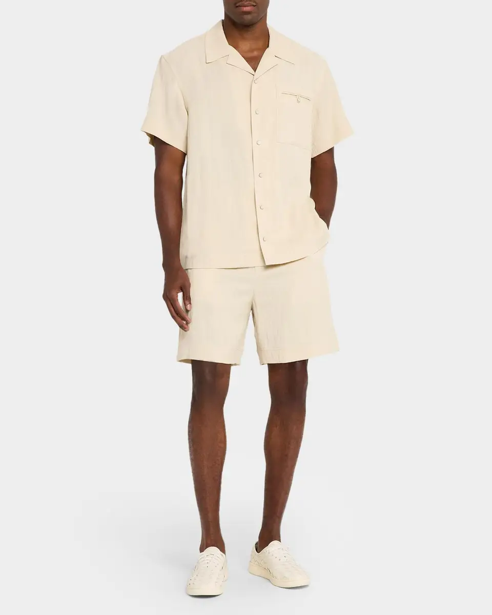 Helmut Lang Men's Cotton Stretch Pull-On Shorts | Thumbnail 2 Helmut Lang Men's Cotton Stretch Pull-On Shorts | Thumbnail 2