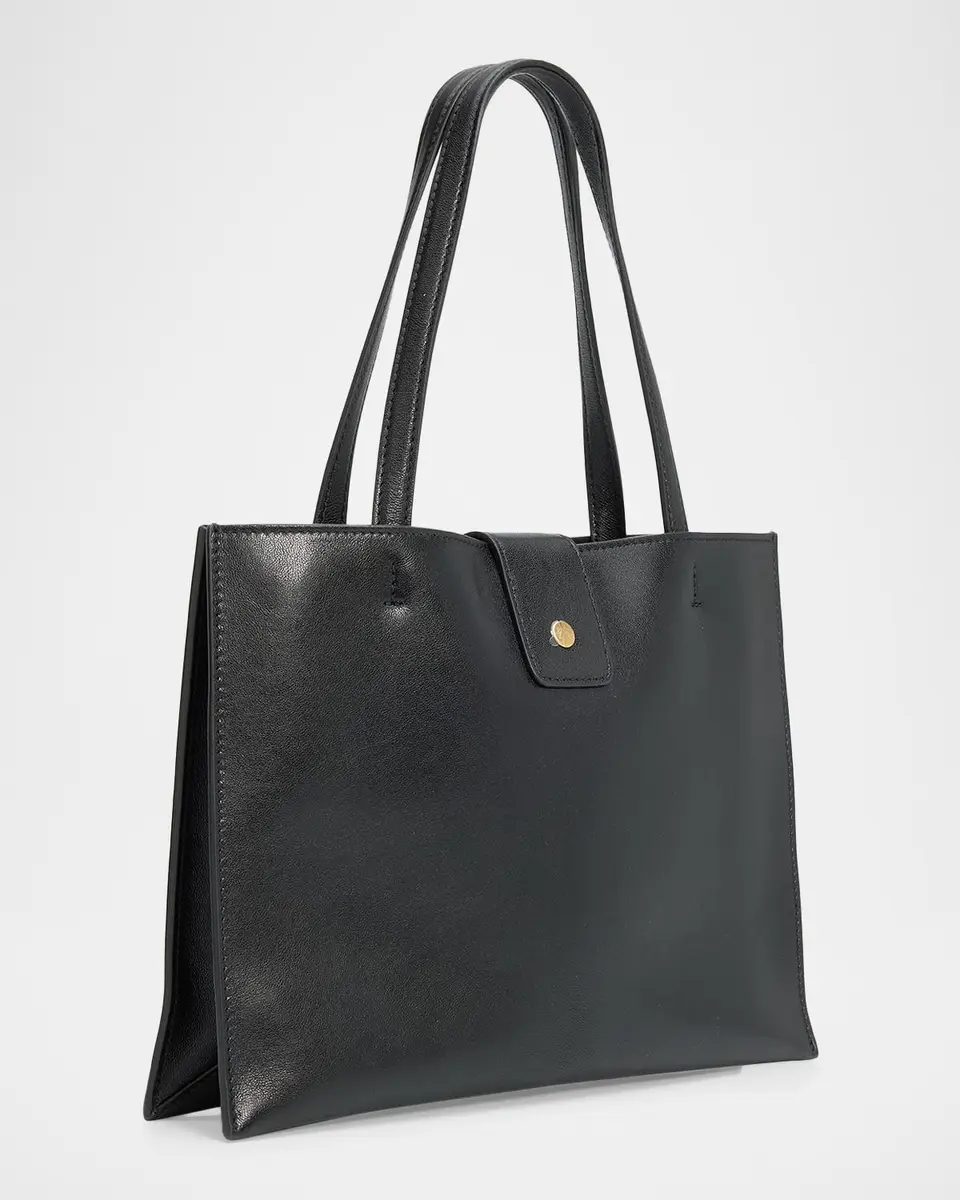 Burberry Equestrian Knight Design-Accented Leather Tote Bag | Thumbnail 2