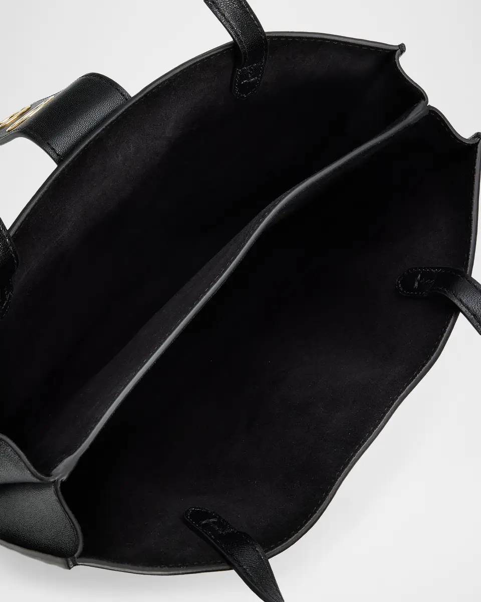 Burberry Equestrian Knight Design-Accented Leather Tote Bag | Thumbnail 3