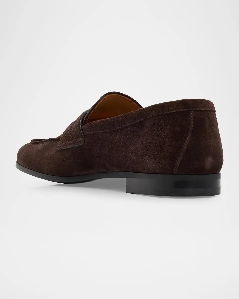 Church's Men's Milton Suede Penny Loafers | Thumbnail 2 Church's Men's Milton Suede Penny Loafers | Thumbnail 2