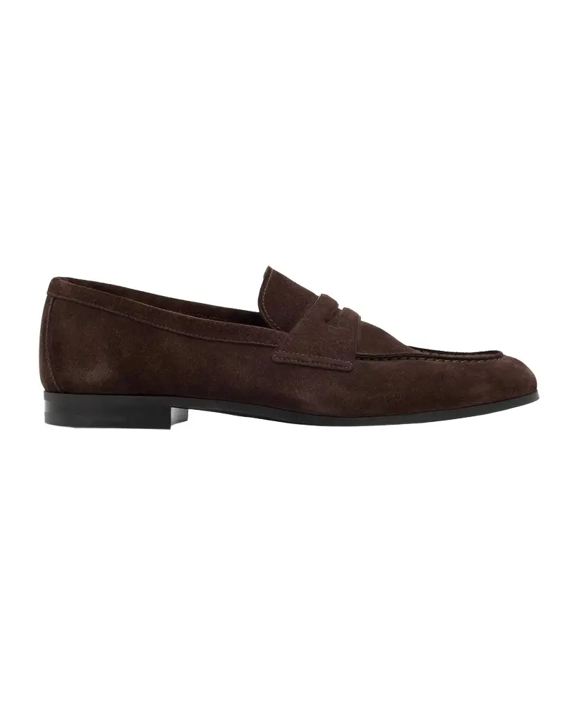 Church's Men's Milton Suede Penny Loafers | Image 1 Church's Men's Milton Suede Penny Loafers | Image 1