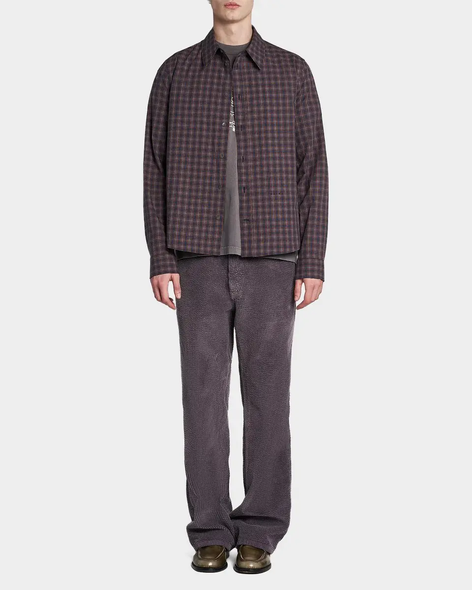 Marni Men's Plaid Cotton Shirt | Thumbnail 2 Marni Men's Plaid Cotton Shirt | Thumbnail 2