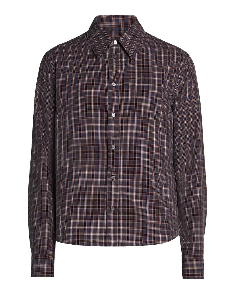 Marni Men's Plaid Cotton Shirt | Image 1 Marni Men's Plaid Cotton Shirt | Image 1
