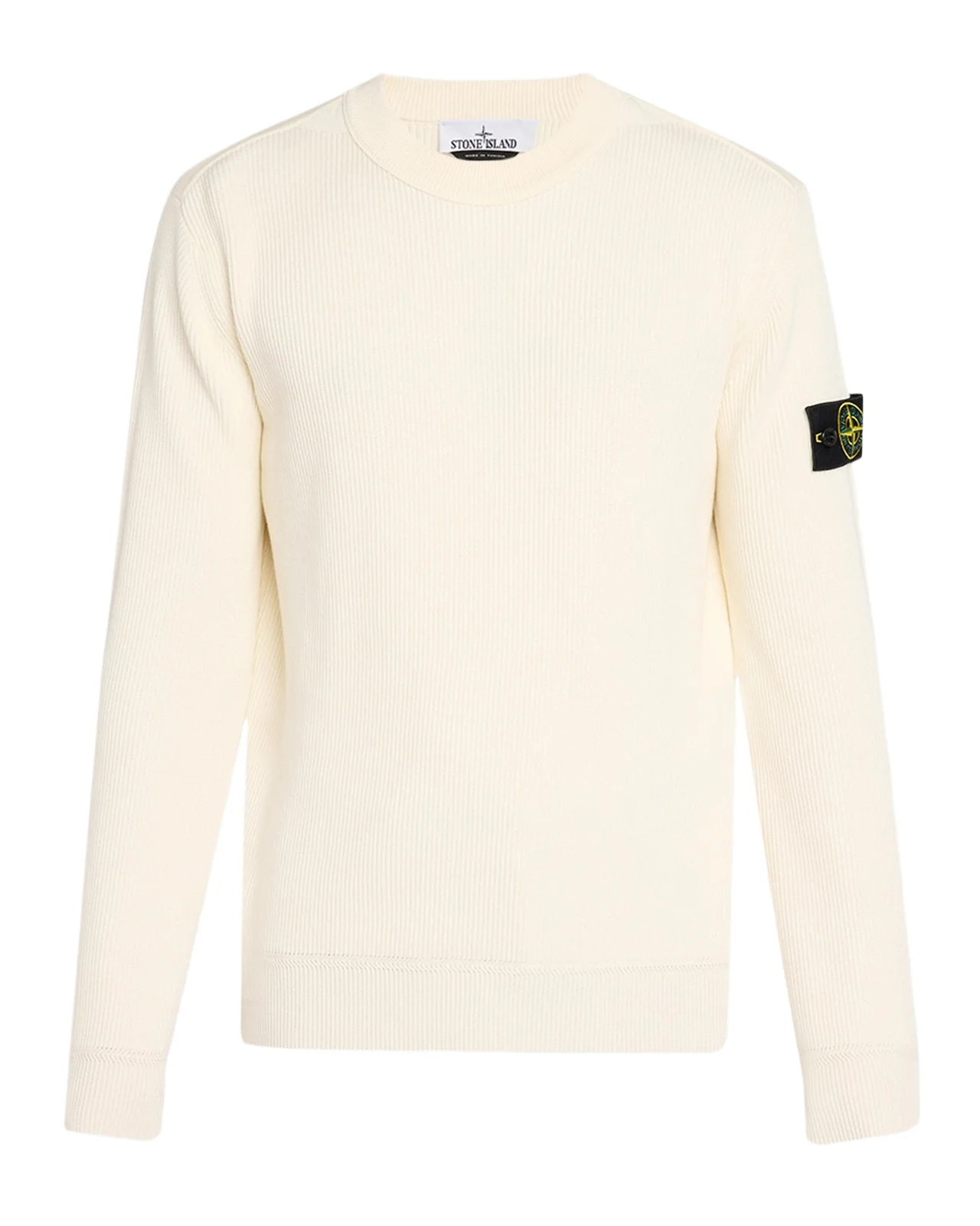 Stone Island Men's Maglieria Cotton Rib Long-Sleeve T-Shirt