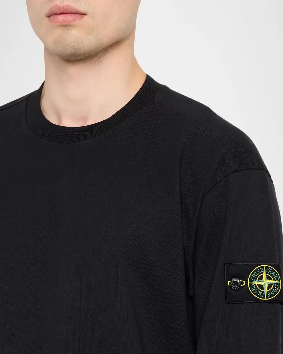 Stone Island Men's Compass Crewneck Sweatshirt | Thumbnail 5 Stone Island Men's Compass Crewneck Sweatshirt | Thumbnail 5