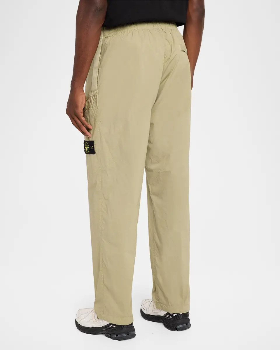 Stone Island Men's Cotton Straight-Leg Pull-On Pants | Thumbnail 3 Stone Island Men's Cotton Straight-Leg Pull-On Pants | Thumbnail 3