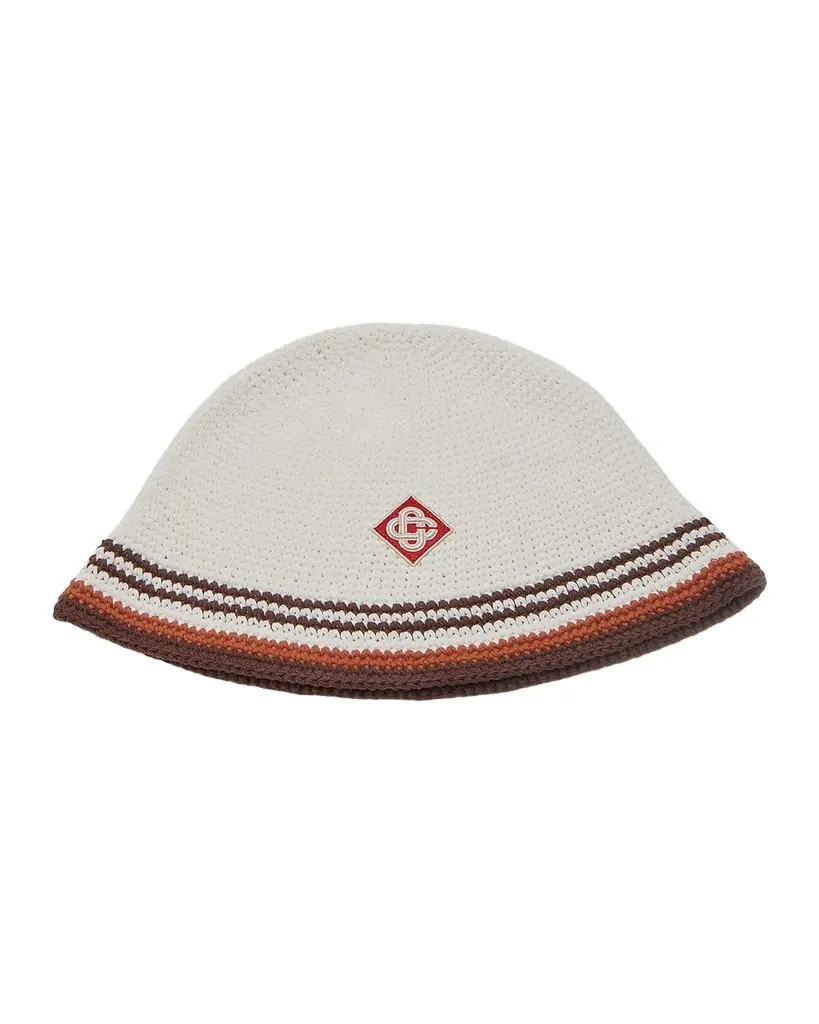 Casablanca Striped Crochet Hat | Image 1 Casablanca Striped Crochet Hat | Image 1