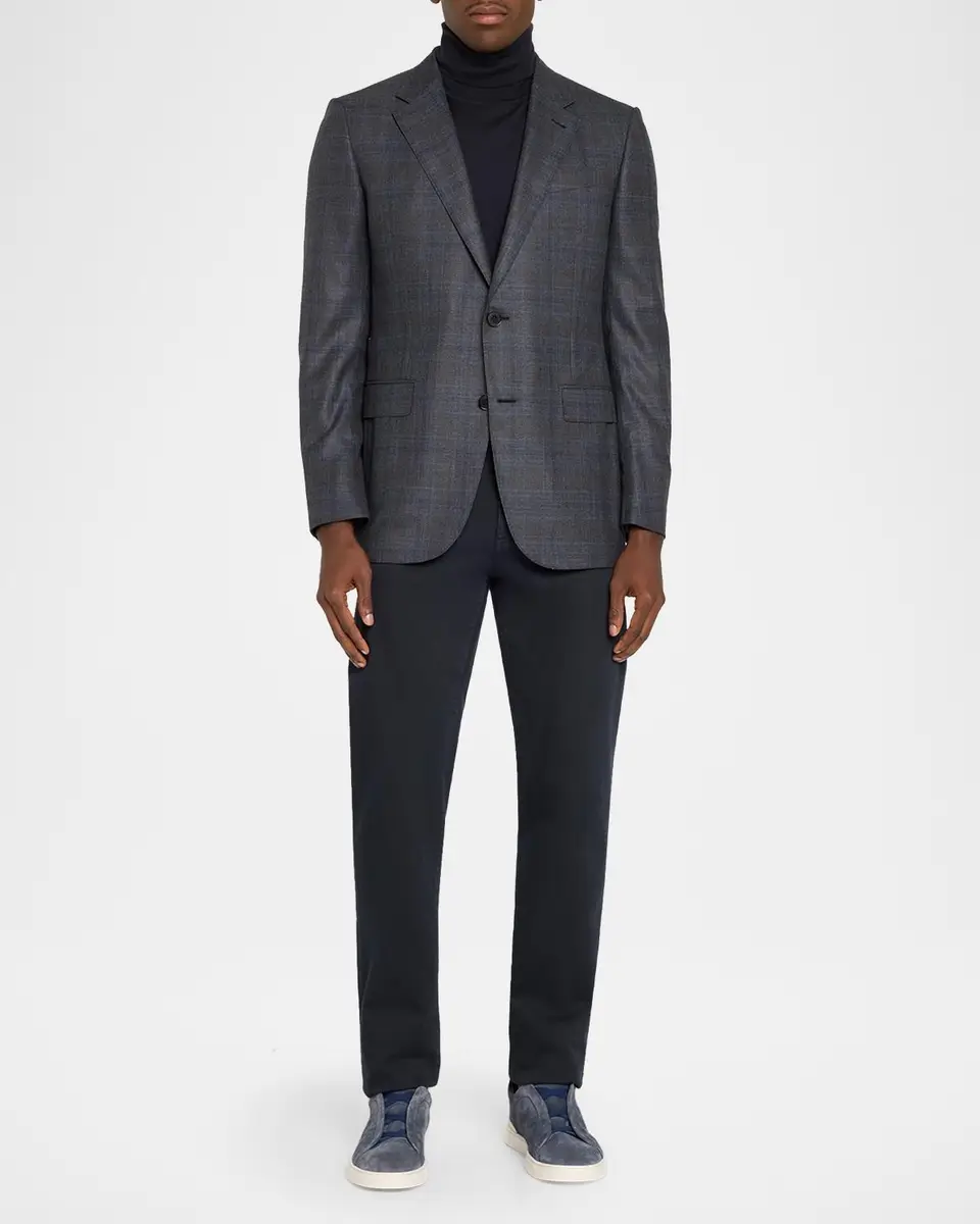 Zegna Men's 12milmil12 Wool Single-Breasted Sport Coat | Thumbnail 2 Zegna Men's 12milmil12 Wool Single-Breasted Sport Coat | Thumbnail 2