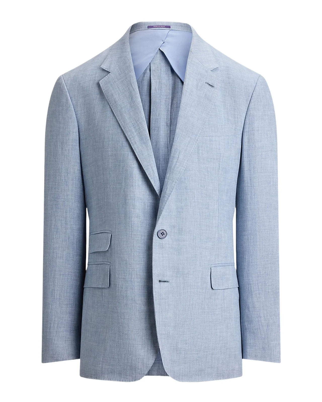 Men's Glenn Hand-Tailored Délavé Linen Jacket Men's Glenn Hand-Tailored Délavé Linen Jacket
