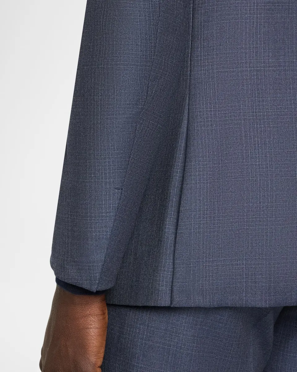 Zegna Men's Ticweave Wool Single-Breasted Sport Coat | Thumbnail 9