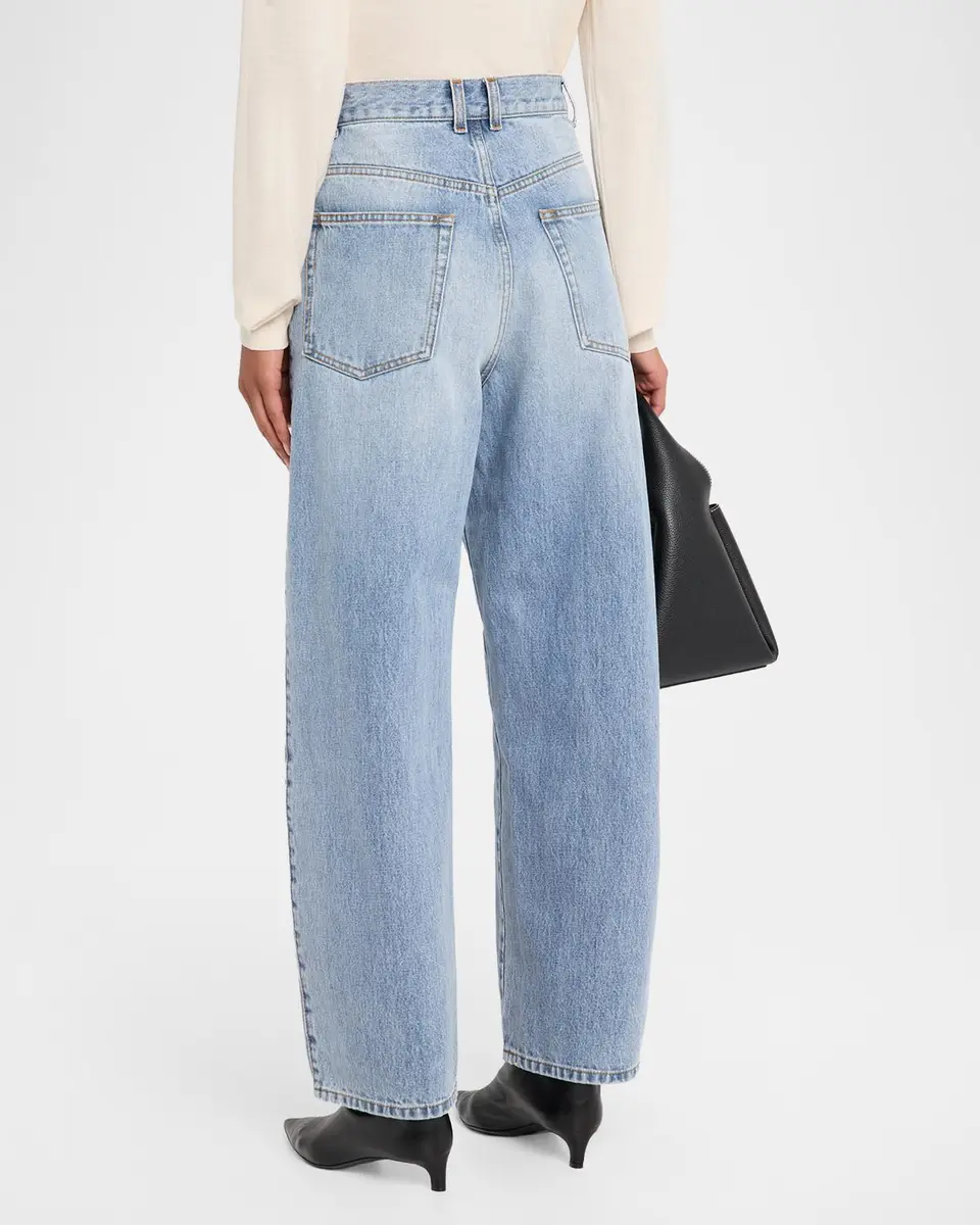 RÓHE Berber High-Rise Barrel-Leg Jeans | Thumbnail 3 RÓHE Berber High-Rise Barrel-Leg Jeans | Thumbnail 3