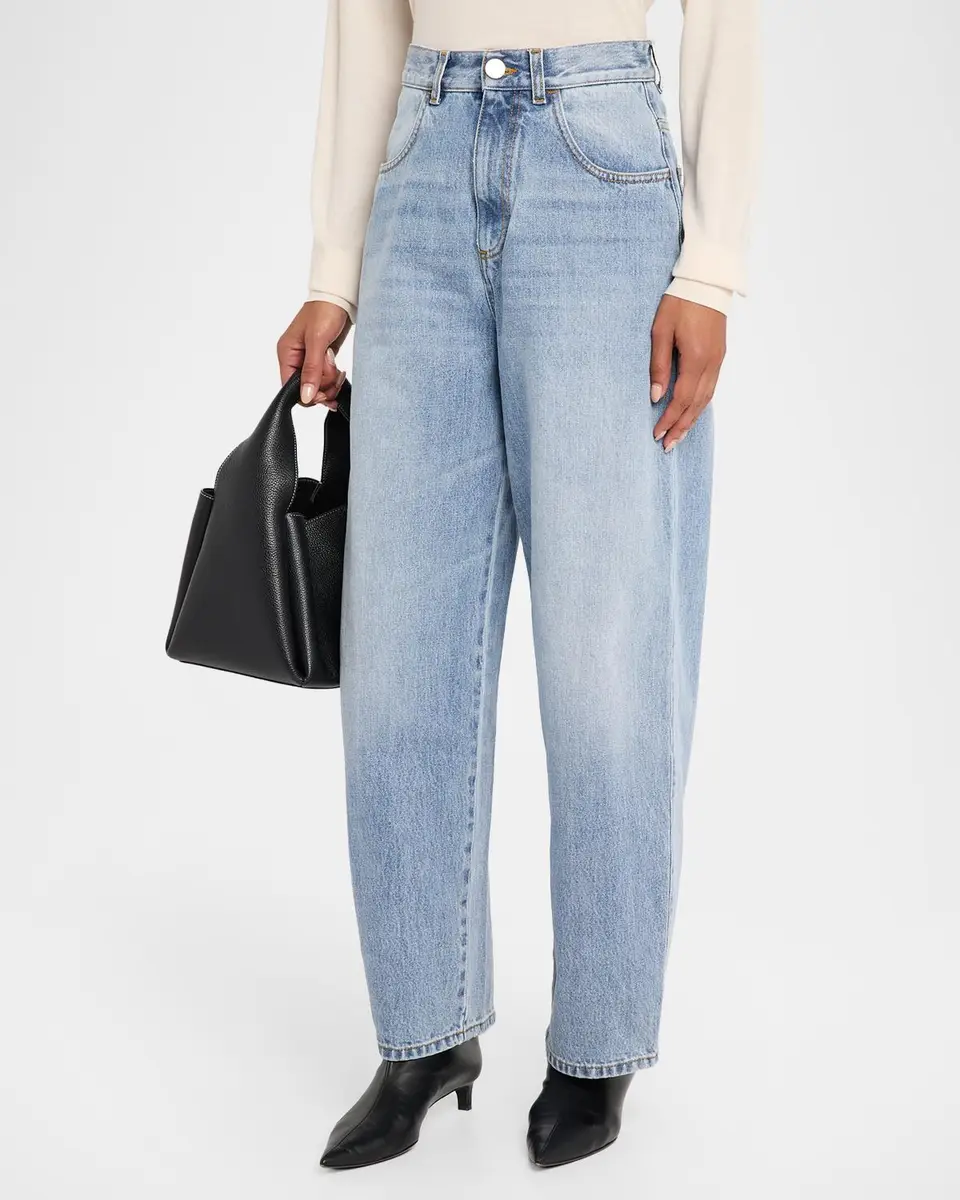 RÓHE Berber High-Rise Barrel-Leg Jeans | Thumbnail 4 RÓHE Berber High-Rise Barrel-Leg Jeans | Thumbnail 4