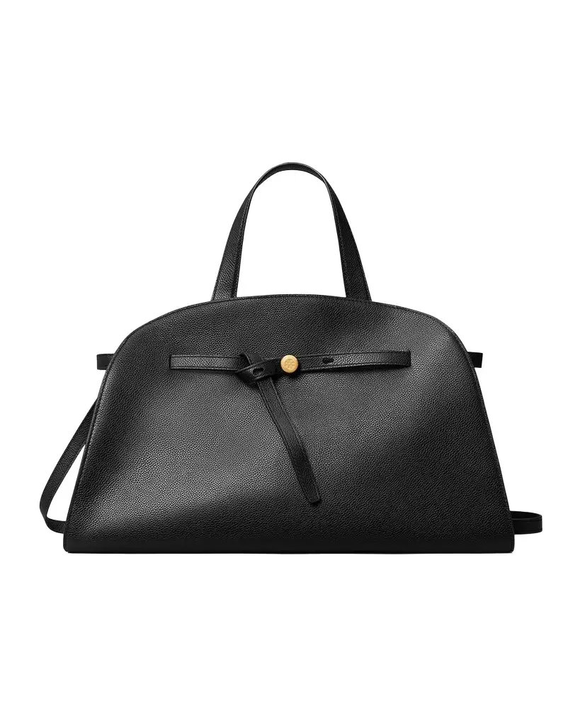 Tory Burch Romy Bauletto Leather Shoulder Bag