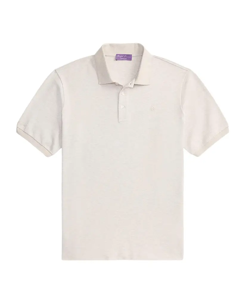 Ralph Lauren Cashmere-Blend Polo Shirt | Image 1 Ralph Lauren Cashmere-Blend Polo Shirt | Image 1