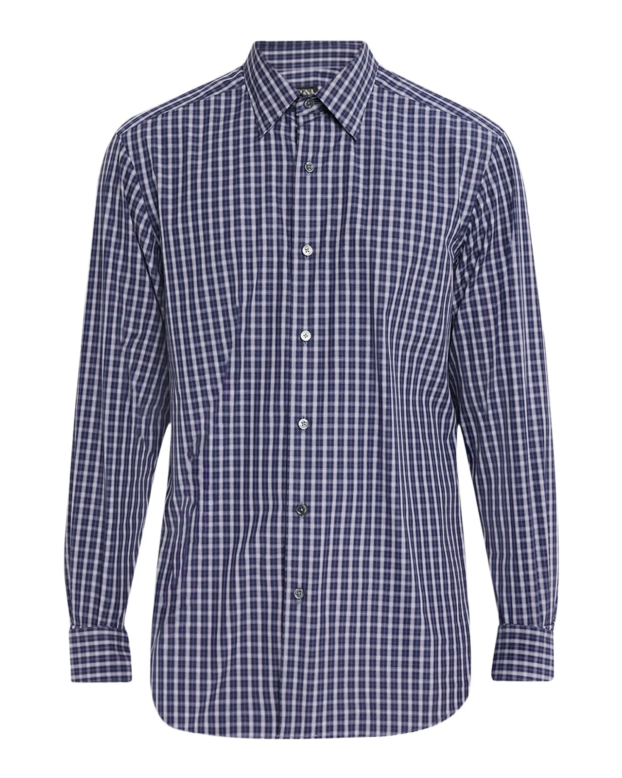 Men's Centoquaranta Cotton Plaid Button-Front Shirt Men's Centoquaranta Cotton Plaid Button-Front Shirt