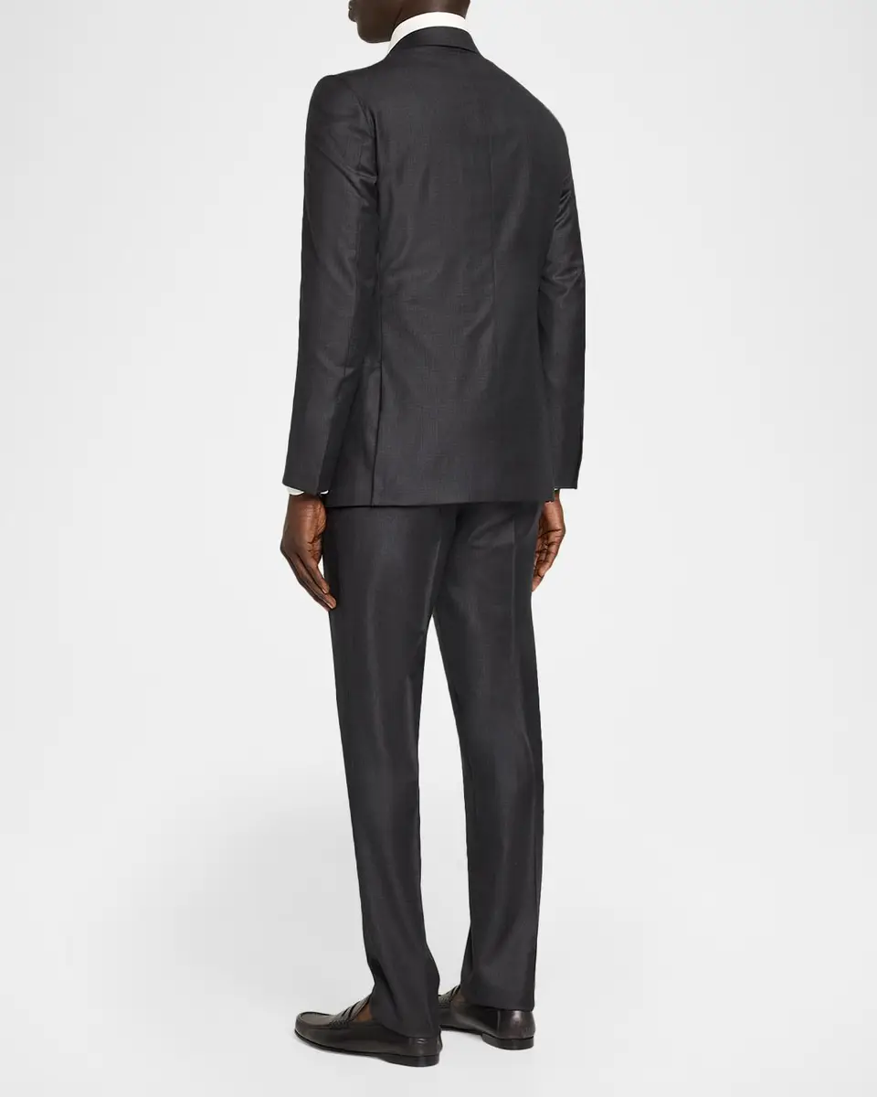 Zegna Men's 12milmil12 Wool Tonal Check Suit | Thumbnail 3 Zegna Men's 12milmil12 Wool Tonal Check Suit | Thumbnail 3