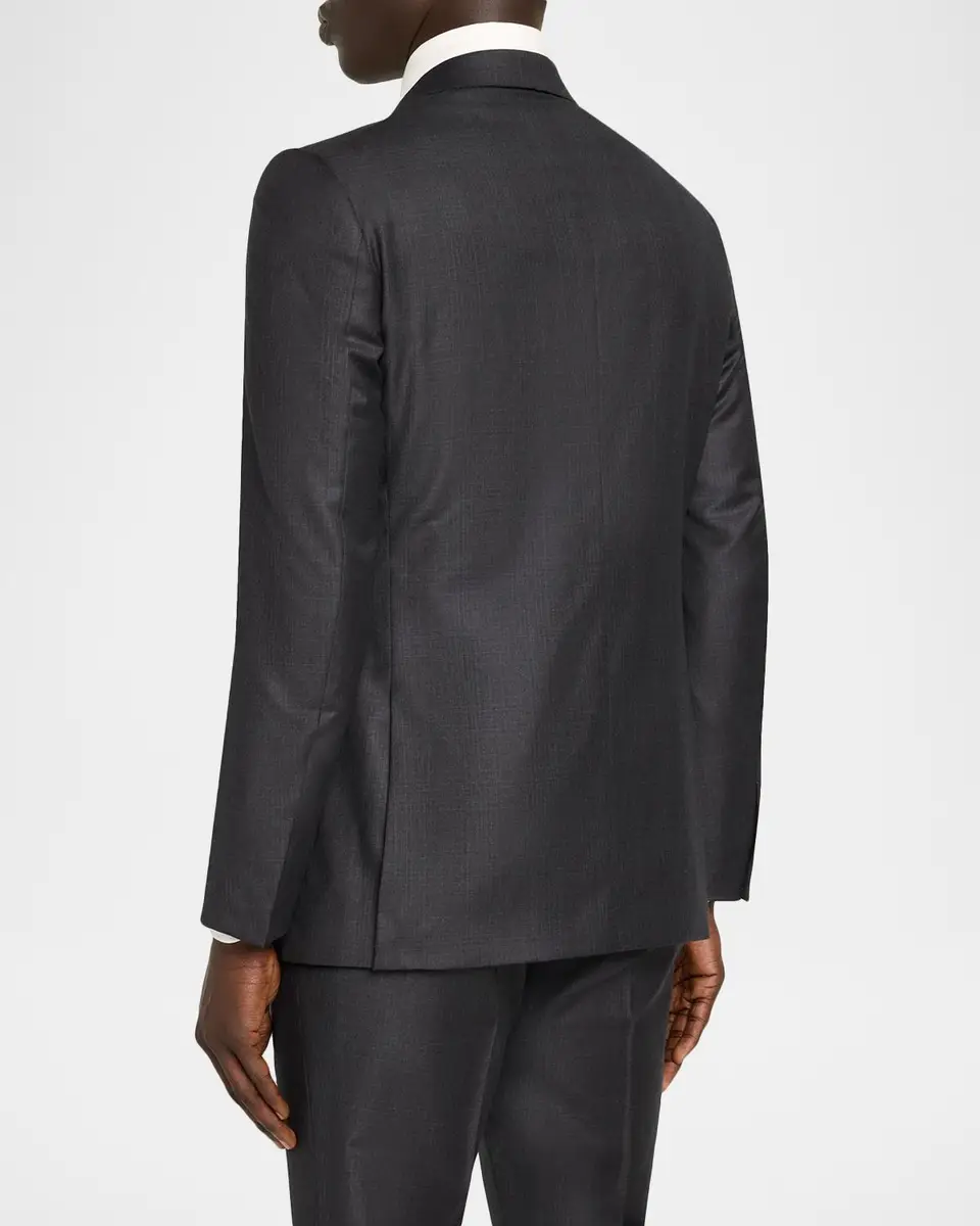 Zegna Men's 12milmil12 Wool Tonal Check Suit | Thumbnail 5 Zegna Men's 12milmil12 Wool Tonal Check Suit | Thumbnail 5