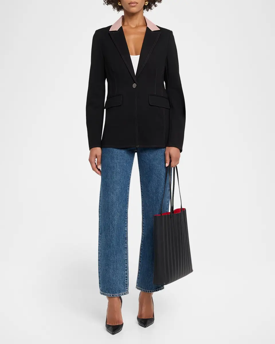 MANSUR GAVRIEL Large Pleated Shoulder Bag | Thumbnail 6 MANSUR GAVRIEL Large Pleated Shoulder Bag | Thumbnail 6