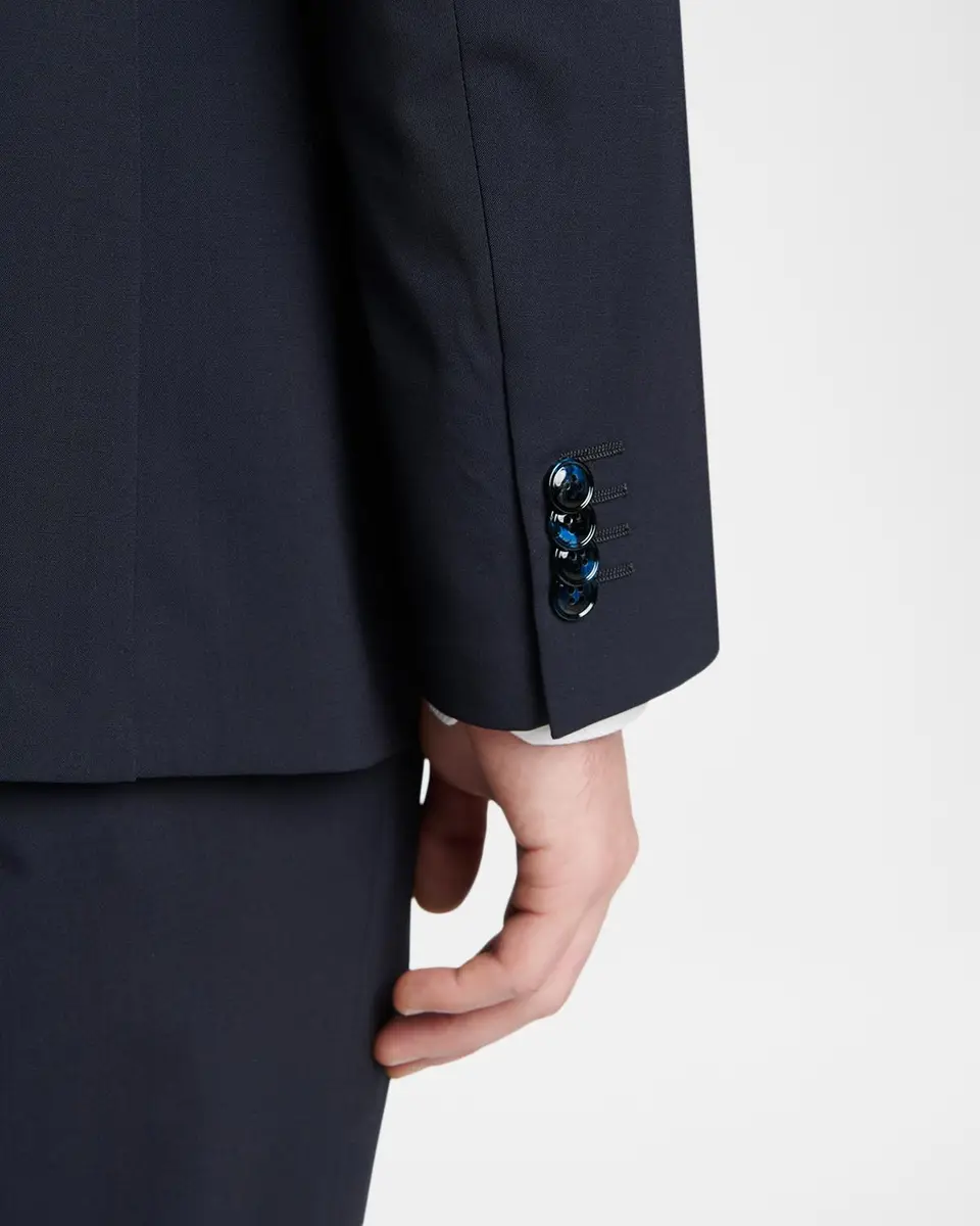 Giorgio Armani Men's Soho-Fit Wool Double-Breasted Sport Coat | Thumbnail 8