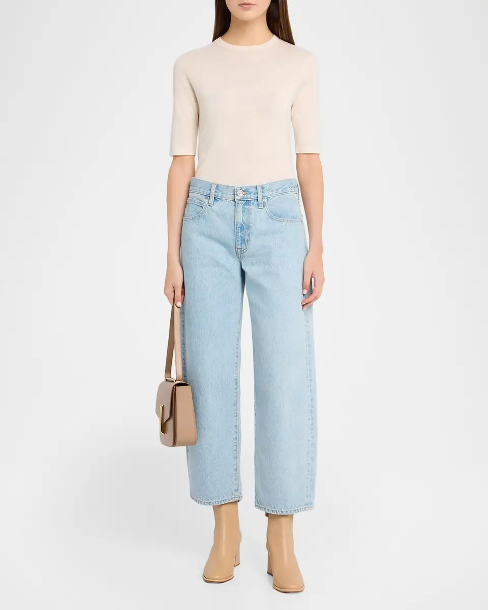 SLVRLAKE Jamie Ankle Curve Jeans | Thumbnail 2