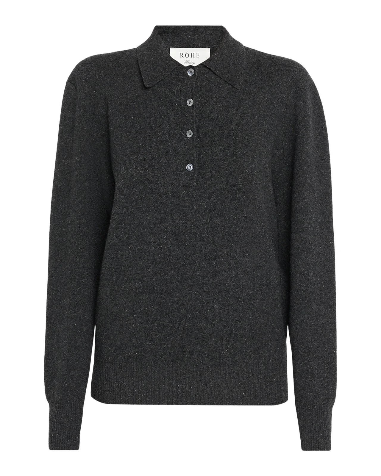 Wool-Blend Polo Sweater Wool-Blend Polo Sweater