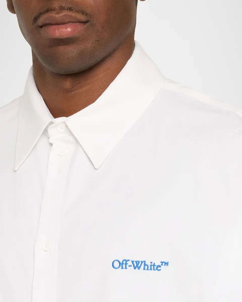 Off-White Men's Bacco Arrow Poplin Sport Shirt | Thumbnail 5 Off-White Men's Bacco Arrow Poplin Sport Shirt | Thumbnail 5