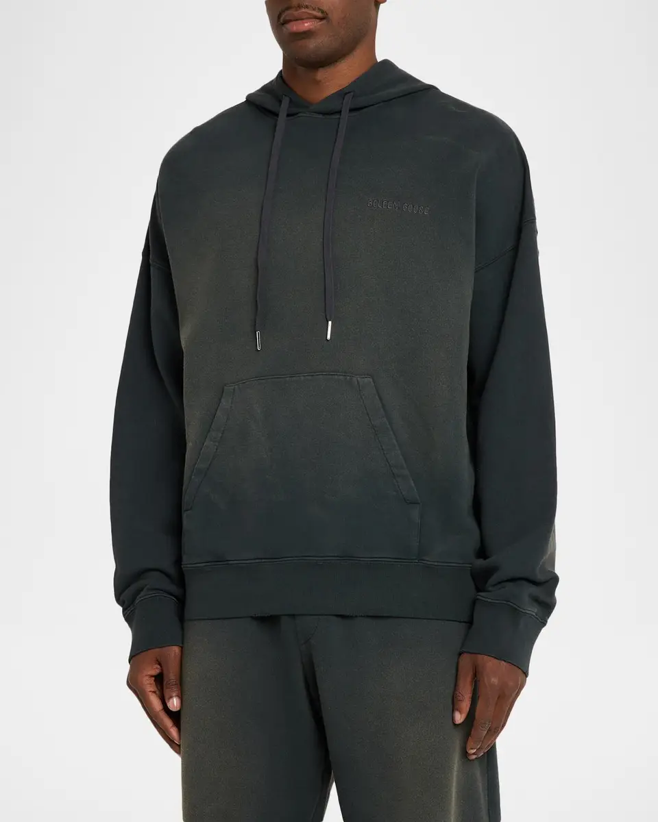 Golden Goose Men's Journey Cotton Hoodie | Thumbnail 4 Golden Goose Men's Journey Cotton Hoodie | Thumbnail 4