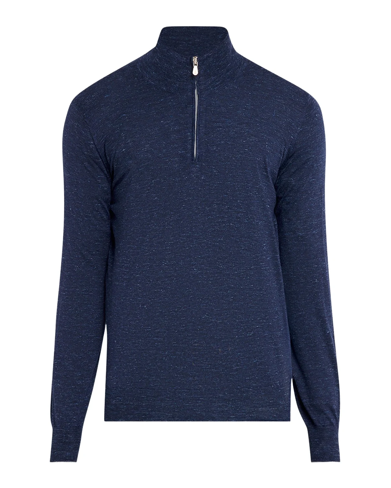 Men's Cashmere-Blend Quarter-Zip Sweater Men's Cashmere-Blend Quarter-Zip Sweater