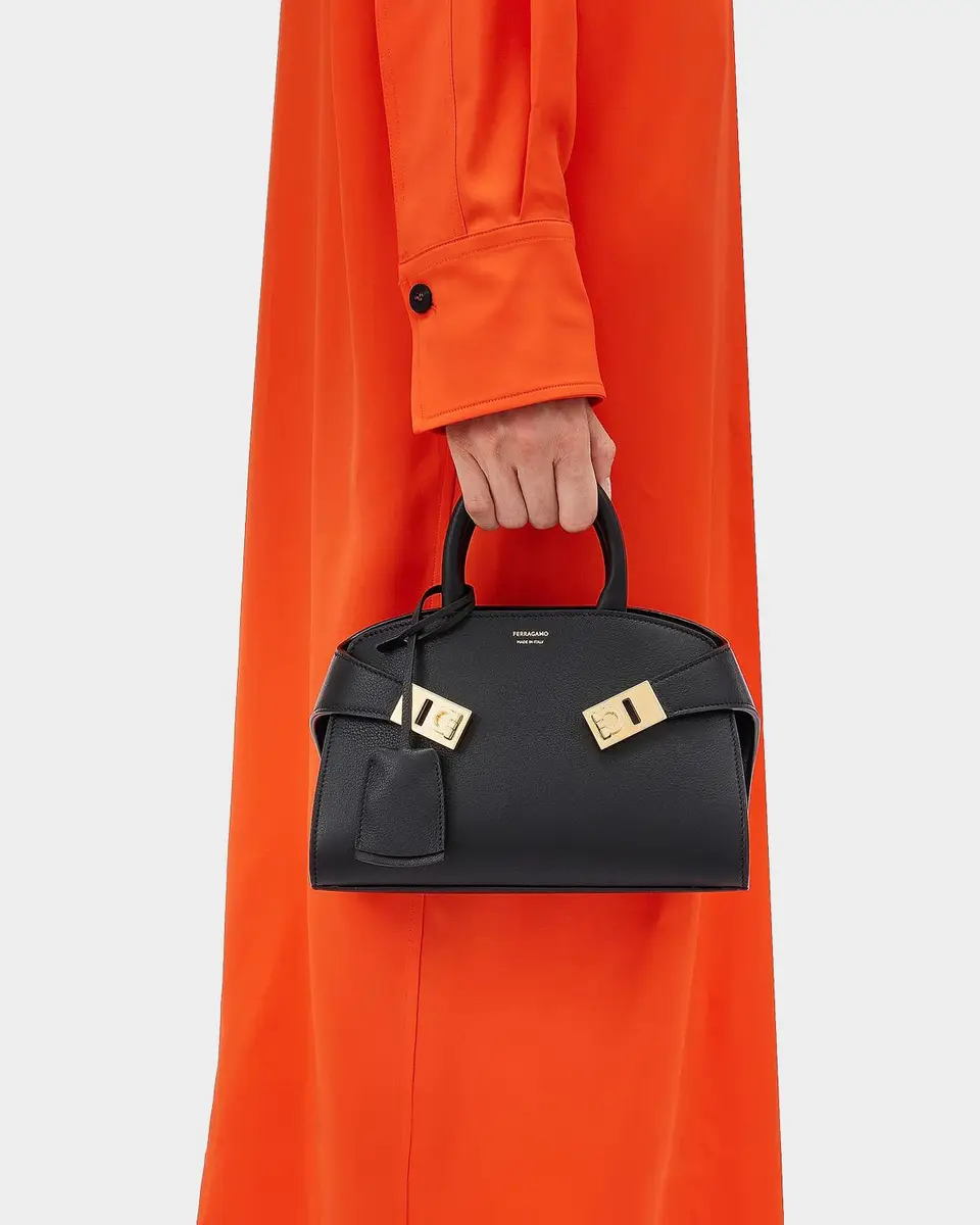 Ferragamo Mini Hug Leather Crossbody Bag | Thumbnail 2