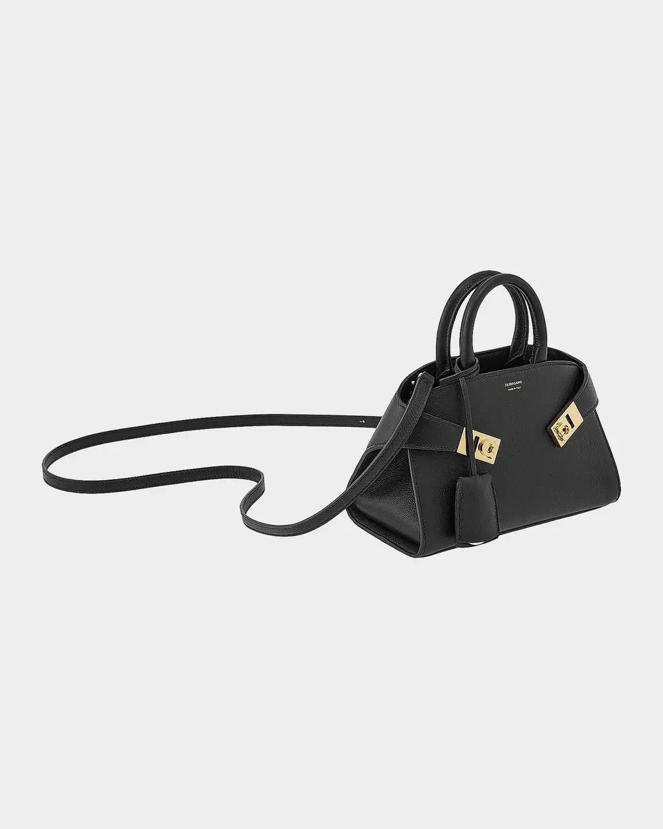 Ferragamo Mini Hug Leather Crossbody Bag | Thumbnail 7