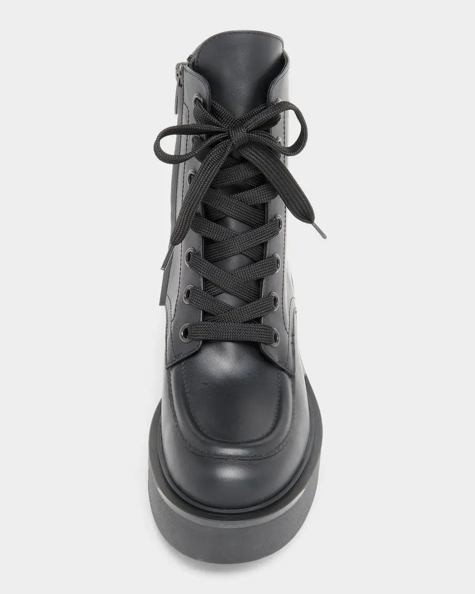 Gianvito Rossi Leather Lace-Up Boots | Thumbnail 4 Gianvito Rossi Leather Lace-Up Boots | Thumbnail 4
